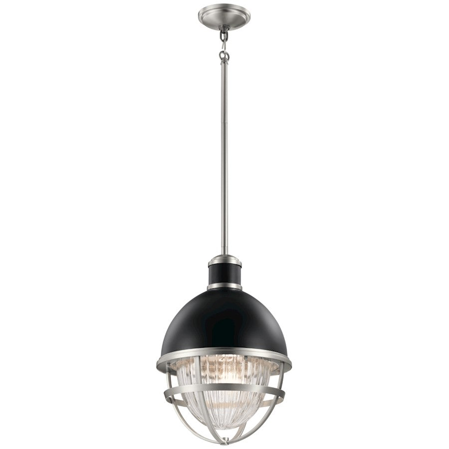 Kichler Tollis Outdoor 1 Light Pendant, Black - 59053BK