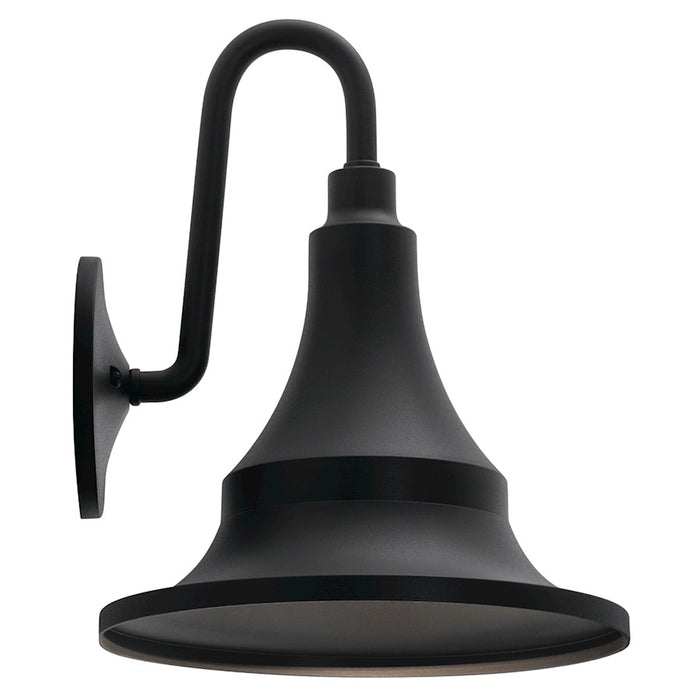 Kichler Hampshire Outdoor 1 Light Wall Sconce, Textured Black