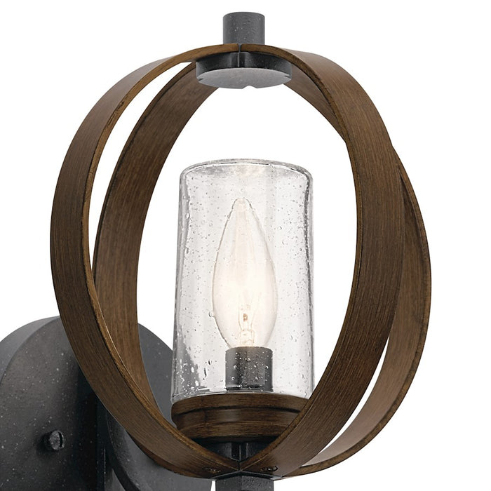 Kichler Grand Bank Outdoor 1 Light Wall Sconce