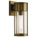Kichler Camillo Outdoor 1 Light Wall Sconce, Natural Brass - 59080NBR