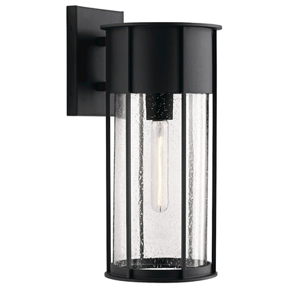 Kichler Camillo Outdoor 8" 1 Light Wall Sconce, Textured Black - 59081BKT