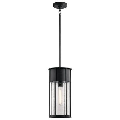 Kichler Camillo Outdoor 1 Light Pendant, Textured Black - 59082BKT