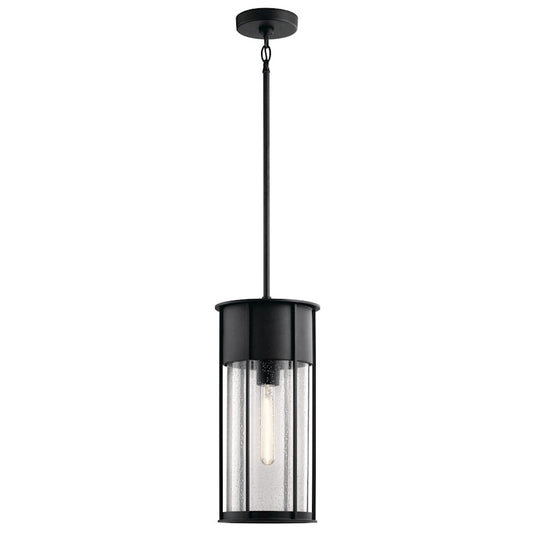 Kichler Camillo Outdoor 1 Light Pendant, Textured Black - 59082BKT