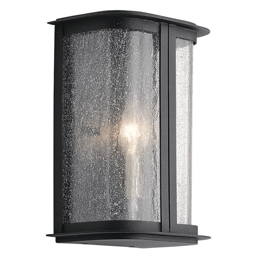 Kichler Timmin Outdoor 2 Light Wall Sconce, Distressed Black - 59090DBK