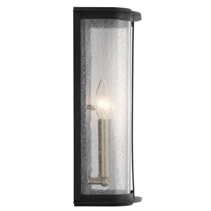 Kichler Timmin Outdoor 2 Light Wall Sconce, Distressed Black