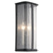 Kichler Timmin Outdoor 8" 2 Light Wall Sconce, Distressed Black - 59092DBK