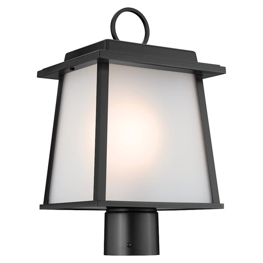 Kichler Noward 1 Light Outdoor Post Lantern, Black - 59107BK