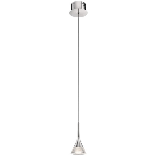 Kichler Kabru LED Mini Pendant, Chrome - 83721