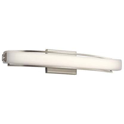 Kichler Rowan 25" Linear Bath Light, LED, Brushed Nickel - 83759