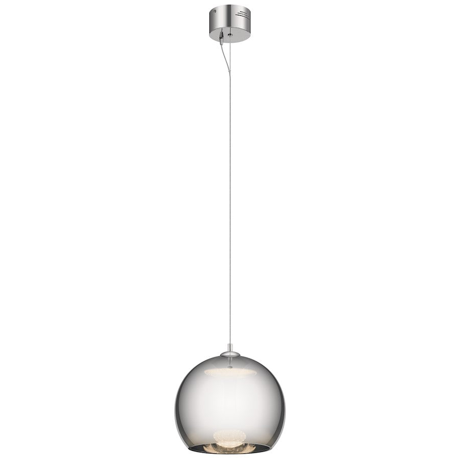 Kichler Rendo LED 11" Mini Pendant, Chrome - 83791