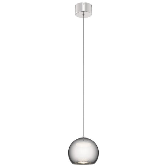 Kichler Rendo LED 7" Mini Pendant, Chrome - 83951