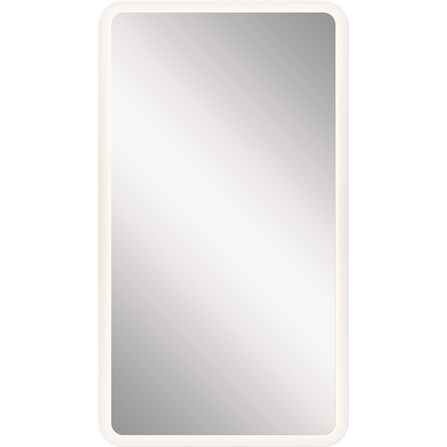 Kichler Signature LED Mirror, Frosted Edge