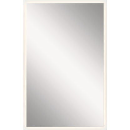 Kichler Signature LED Mirror, Frosted Edge