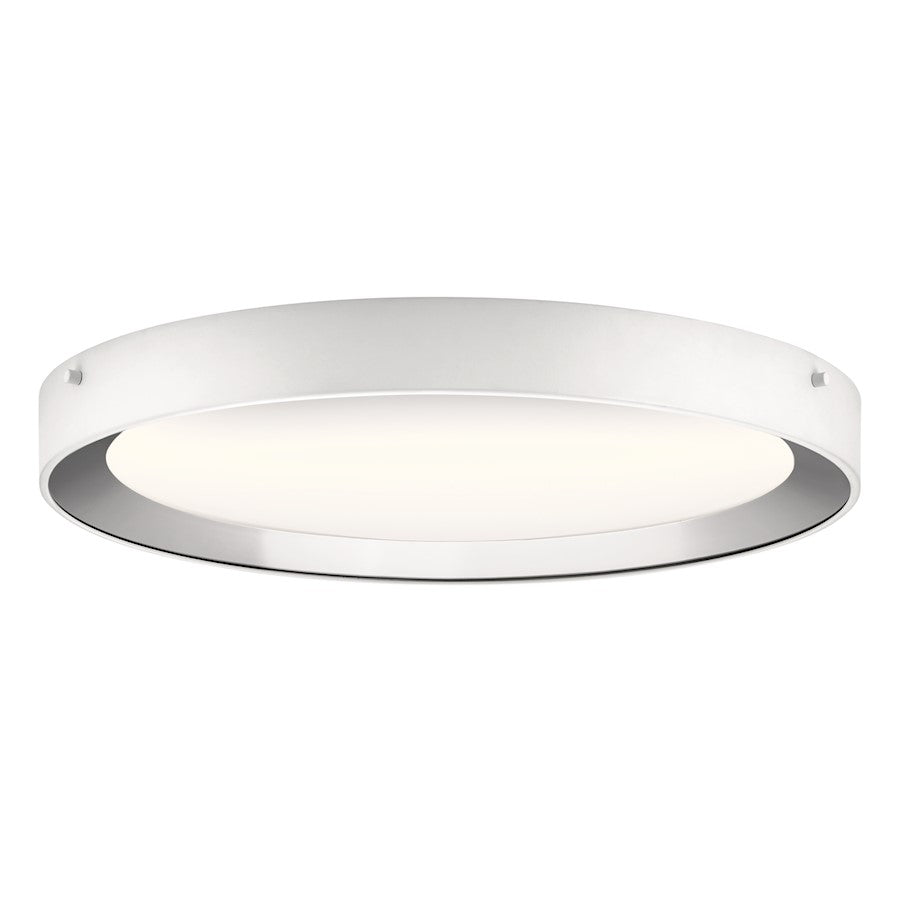 Kichler Incus Flush Mount, LED, White - 84046