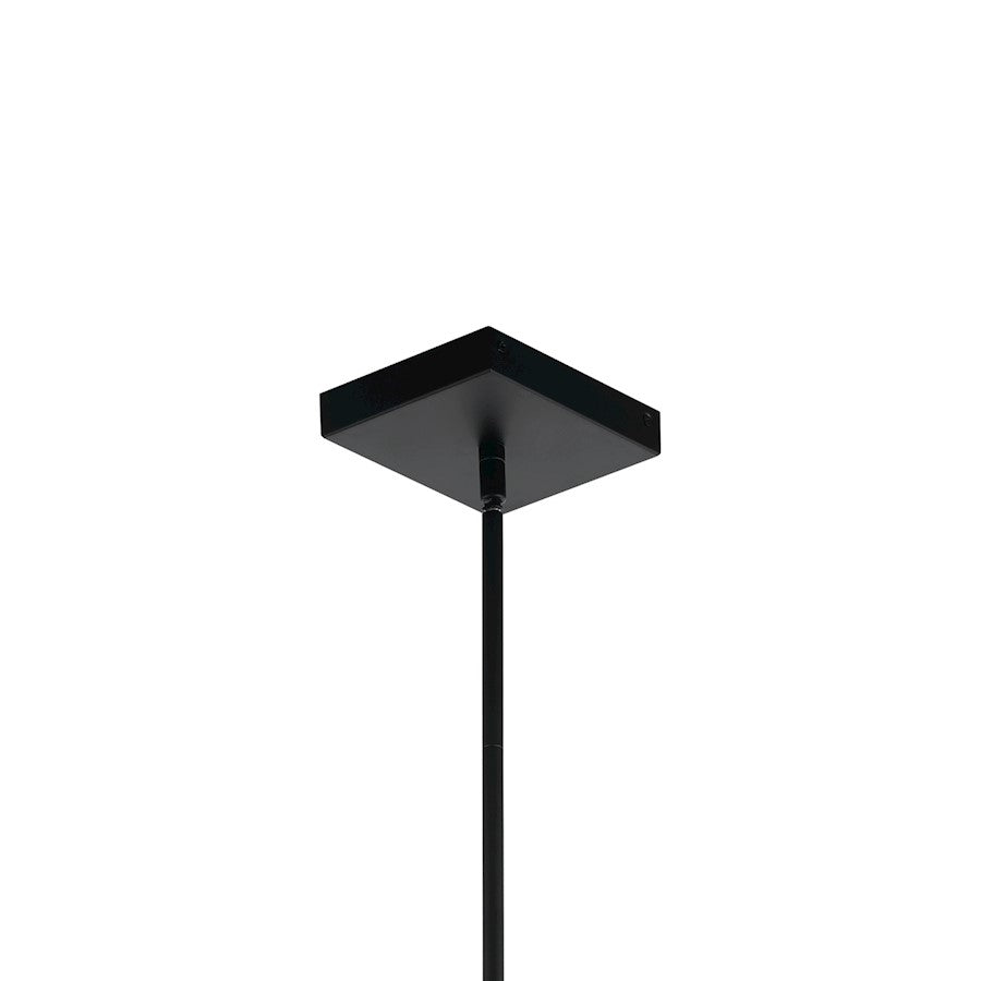 LED Pendant, Matte Black