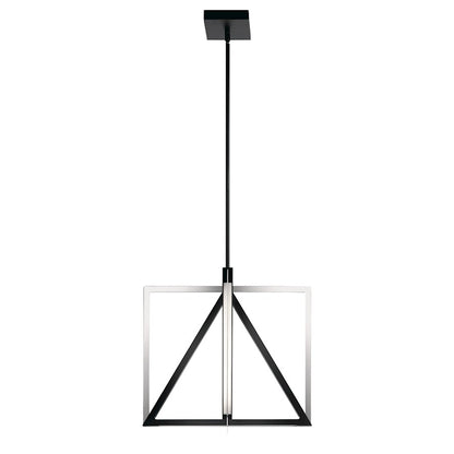 LED Pendant, Matte Black