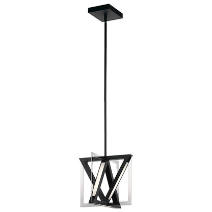 Kichler Axis LED 12" Pendant, Matte Black - 84083