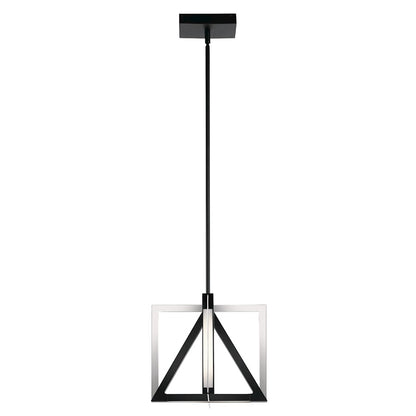 LED Pendant, Matte Black