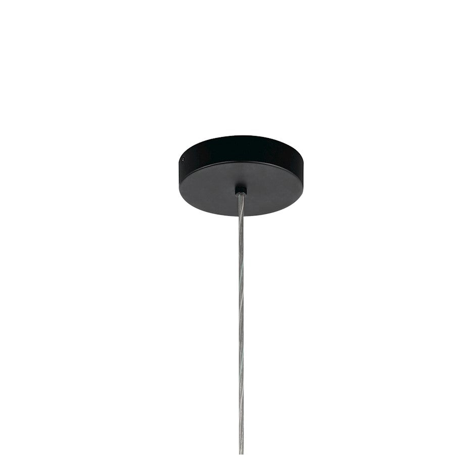 Everest Chandelier, LED, Matte Black