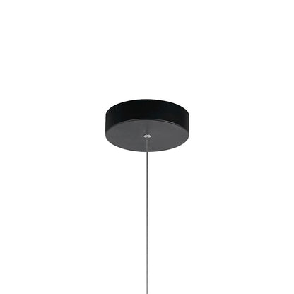 Everest Chandelier, LED, Matte Black