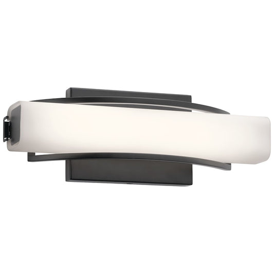 Kichler Rowan LED Wall Sconce, Matte Black - 84128