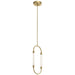 Kichler Delsey Mini Pendant, LED, Champagne Gold - 84150