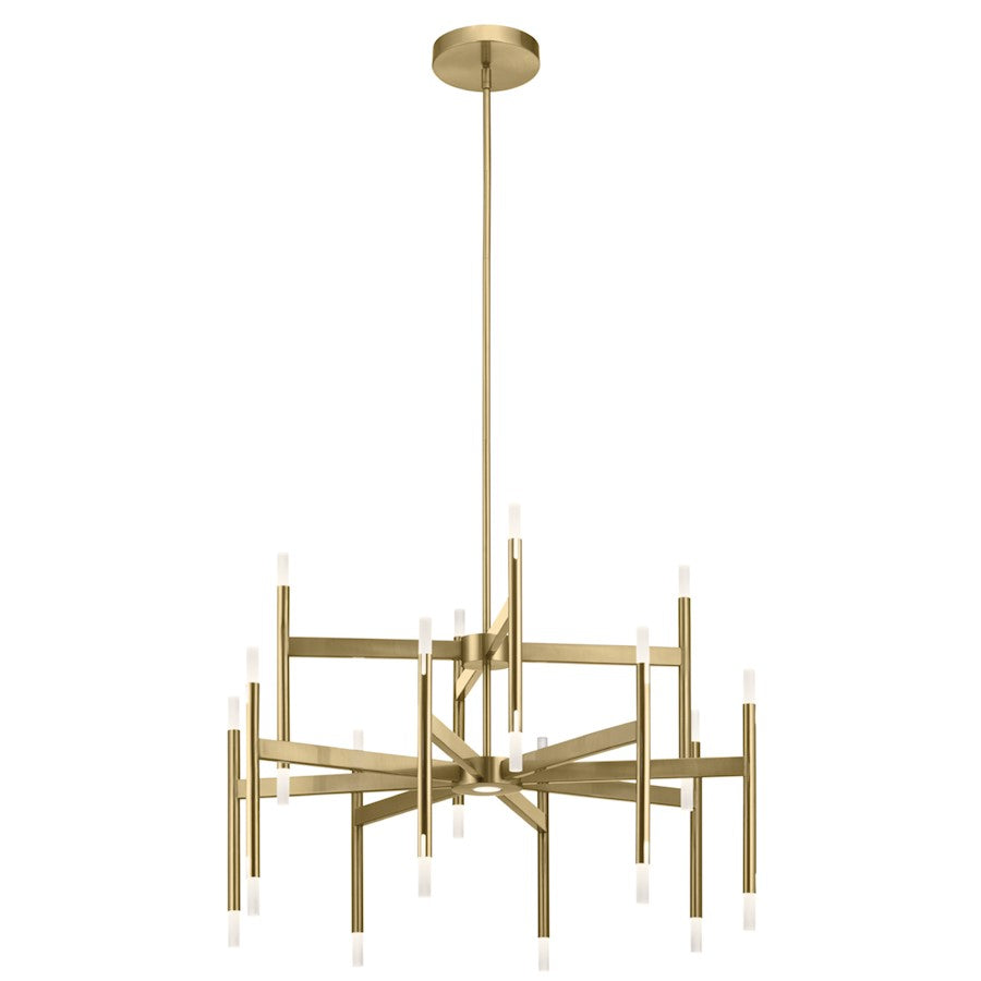 Kichler Kizette 12 Light Chandelier, LED, Champagne Gold - 84178