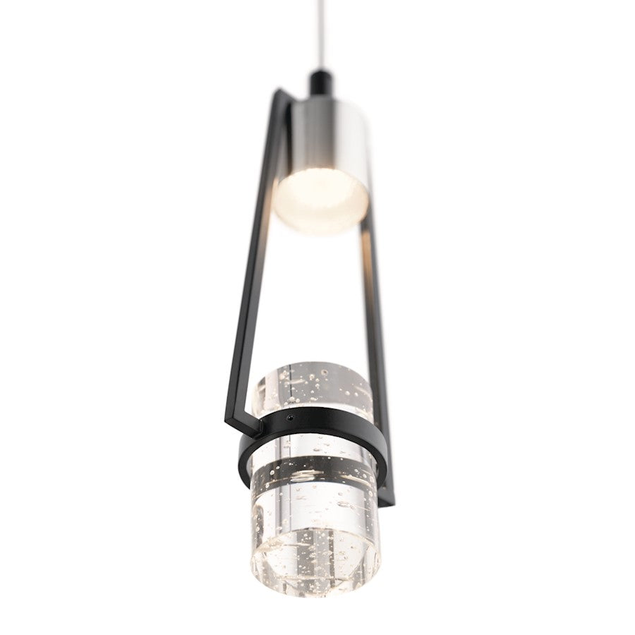 LED Mini Pendant, Matte Black