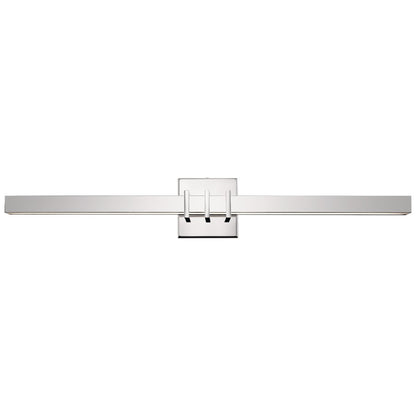 Linear Bathroom Vanity Light, LED, Chrome