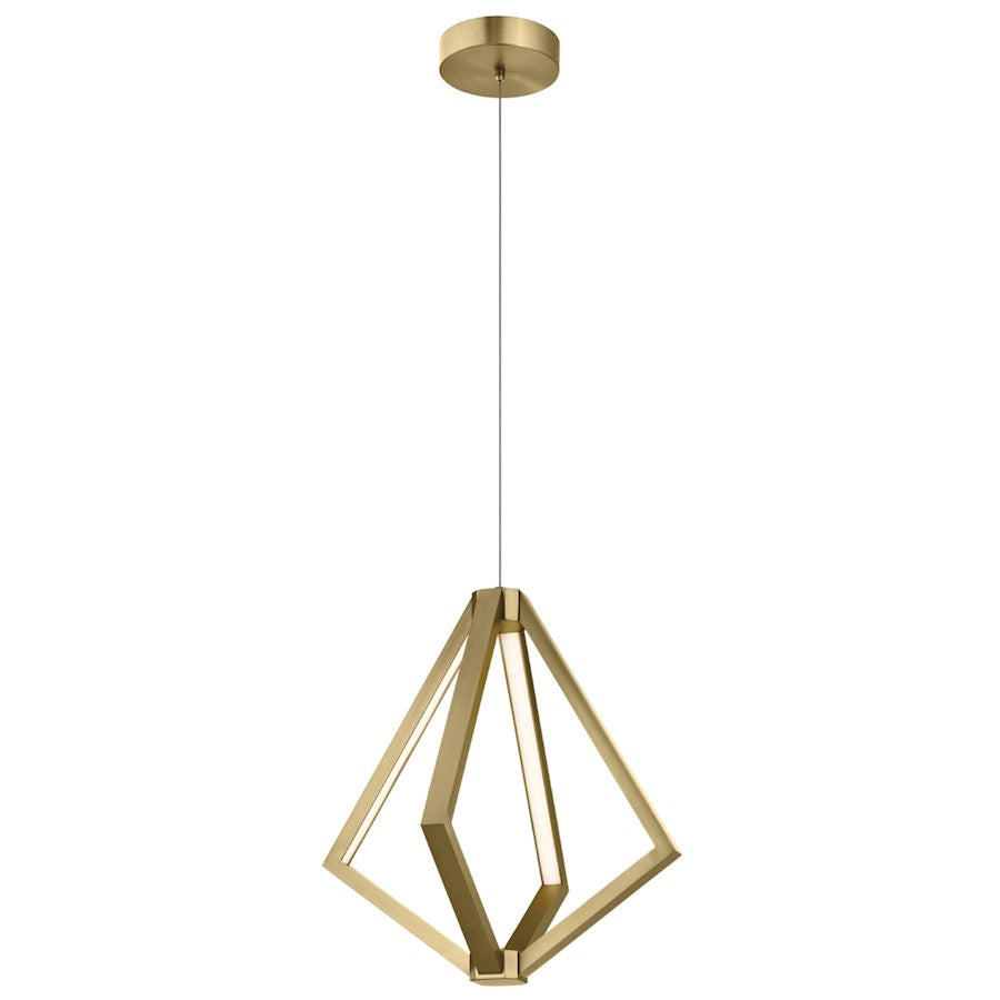 Kichler Everest 4 Light Pendant, LED, Champagne Gold - 84198