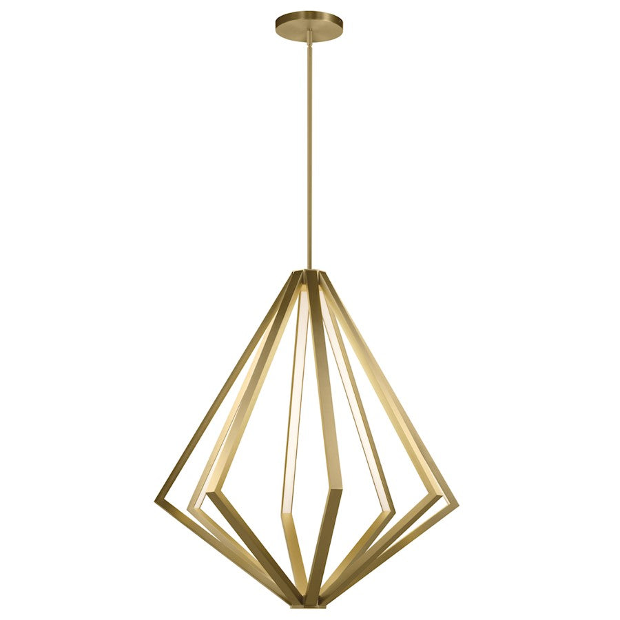 Kichler Everest 8 Light Chandelier, LED, Champagne Gold - 84200