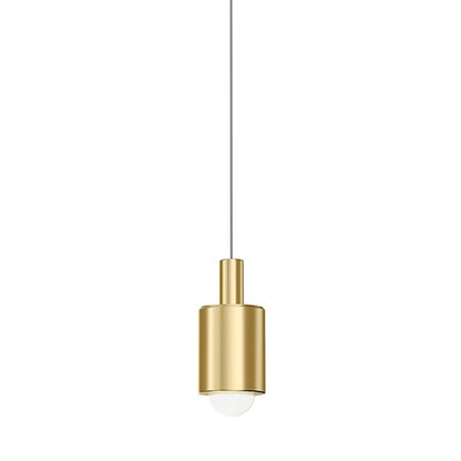 1 Light Pendant, Champagne Gold