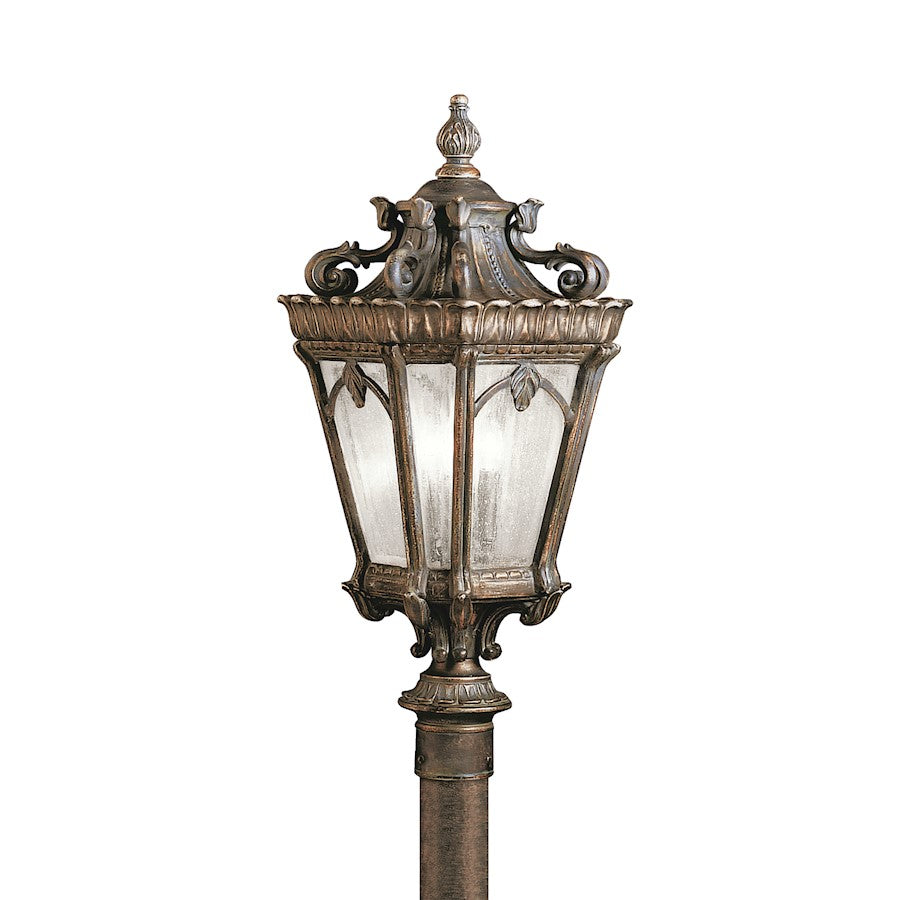 Kichler Tournai 3 Light Outdoor Post Light, Londonderry - 9558LD