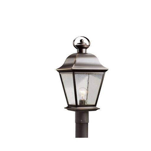 Kichler Mount Vernon 1 Light Outdoor Post Light, Olde Bronze - 9909OZ