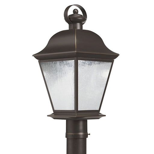 Kichler Mount Vernon 1 Light LED Outdoor Post Light, Olde Bronze - 9909OZLED