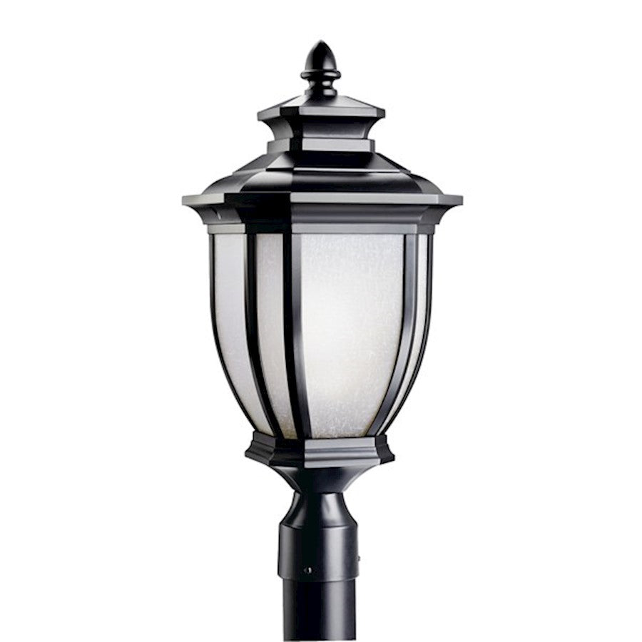 Kichler Salisbury 1 Light Outdoor Post Light, Black - 9938BK