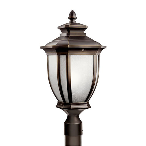 Kichler Salisbury 1 Light Outdoor Post Light, Rubbed Bronze - 9938RZ