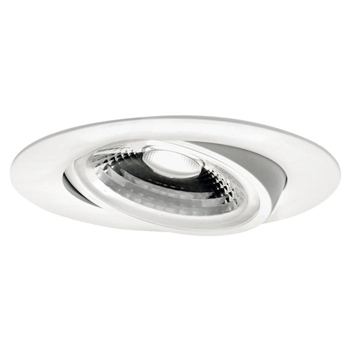 Kichler Direct To Ceiling Gimble Downlight, White/Frosted