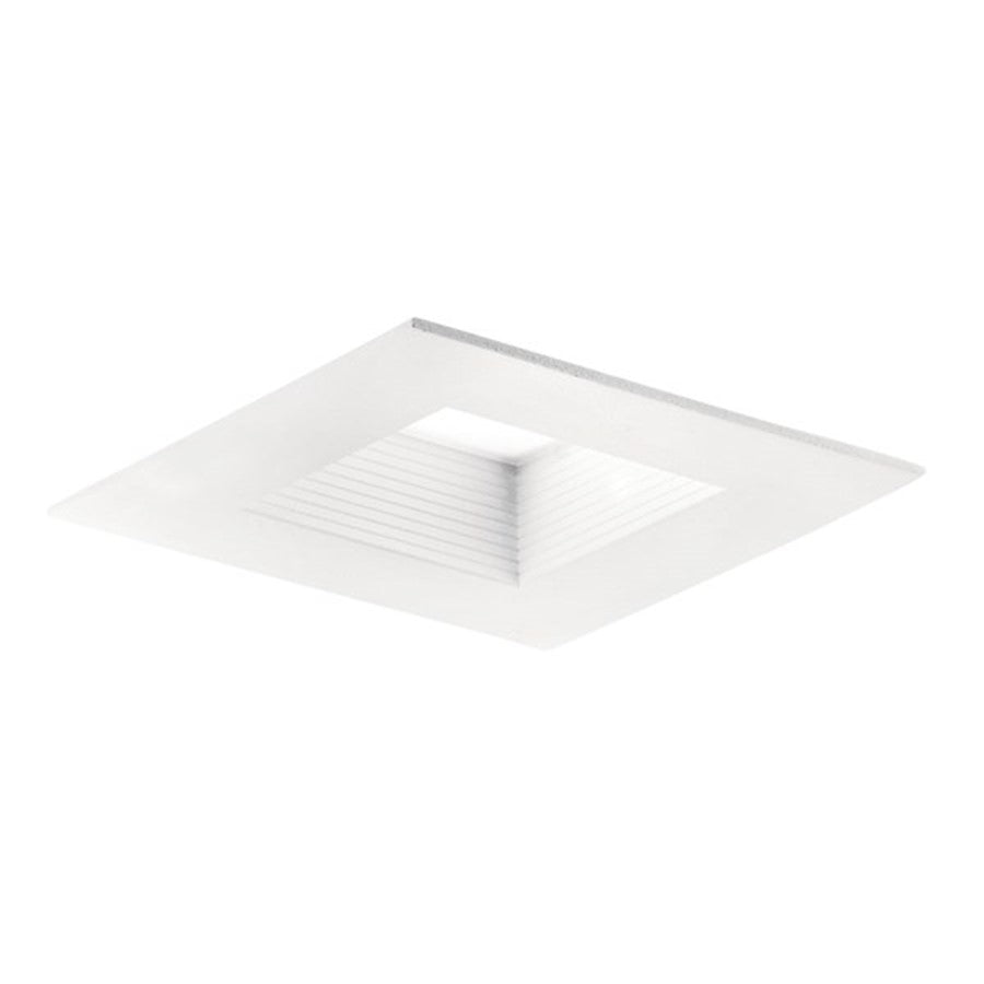 Kichler Direct To Ceiling Recessed Downlight, Rd, White/Frosted