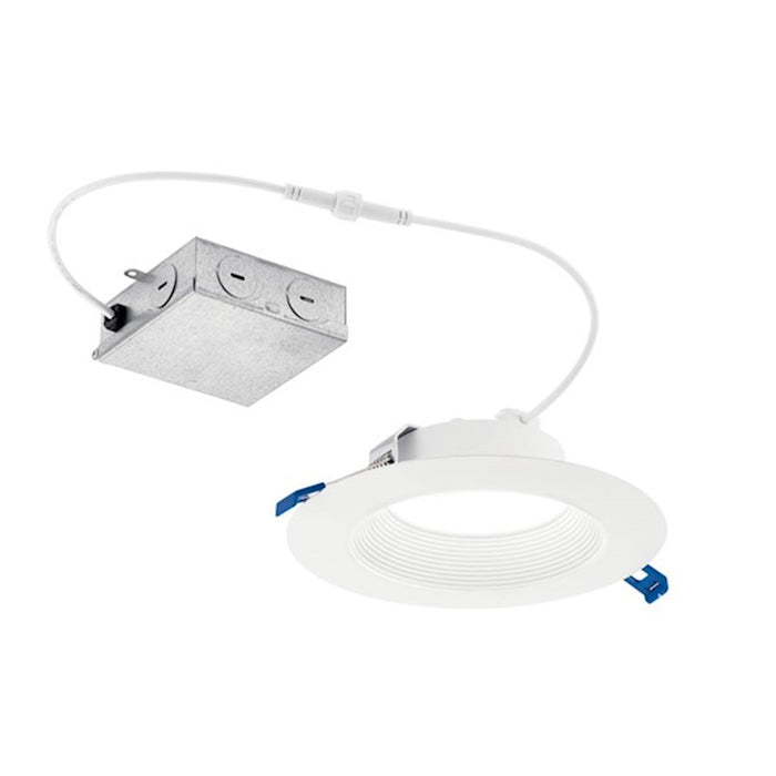 Kichler Direct To Ceiling Recessed 6" Downlight 3000K, RD, WH/F - DLRC06R3090WHT