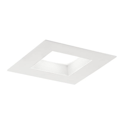 Kichler Direct To Ceiling Recessed Downlight, Rd, White/Frosted