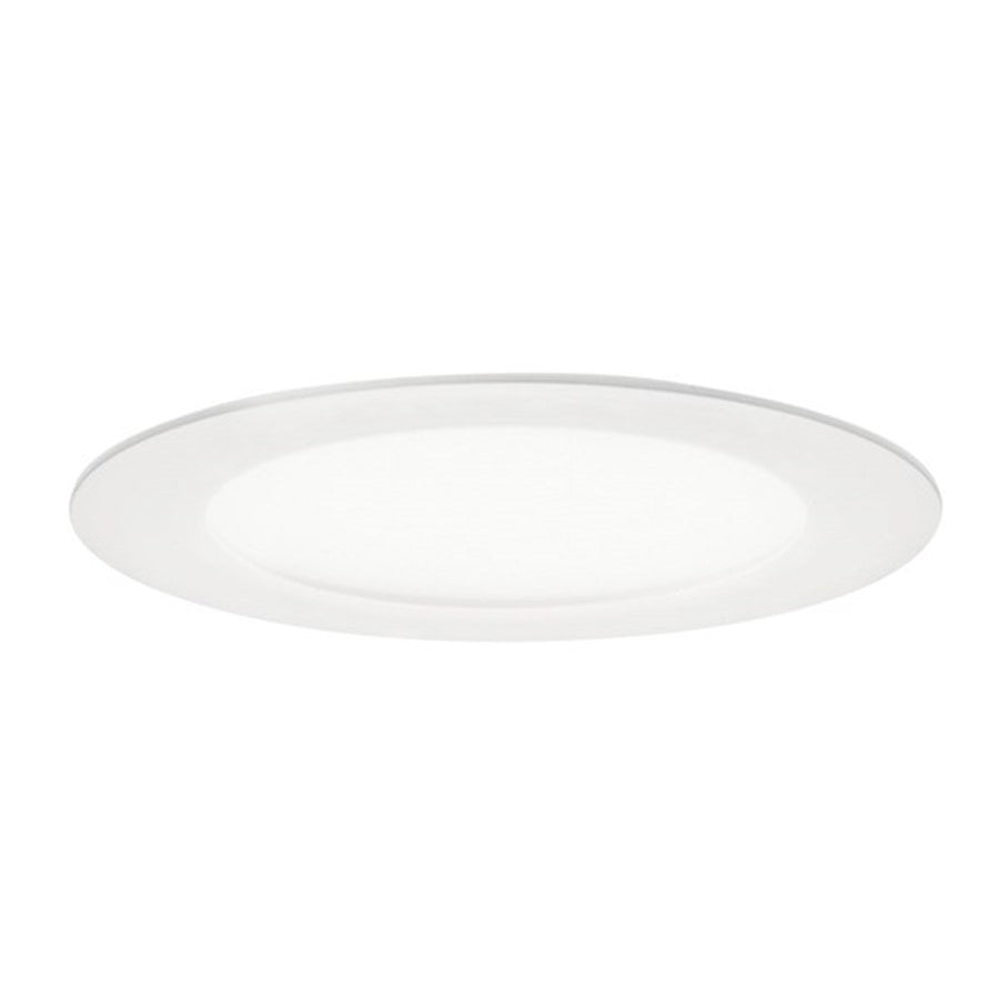 Kichler Direct To Ceiling Slim Slim Downlight, White/Etched