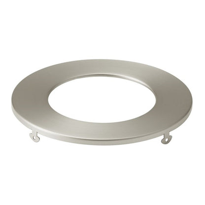 Kichler Direct To Ceiling Unv 4" Round Slim Downlight Trim, NK - DLTSL04RNI