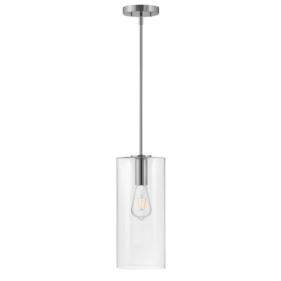 1 Light Pendant, Clear