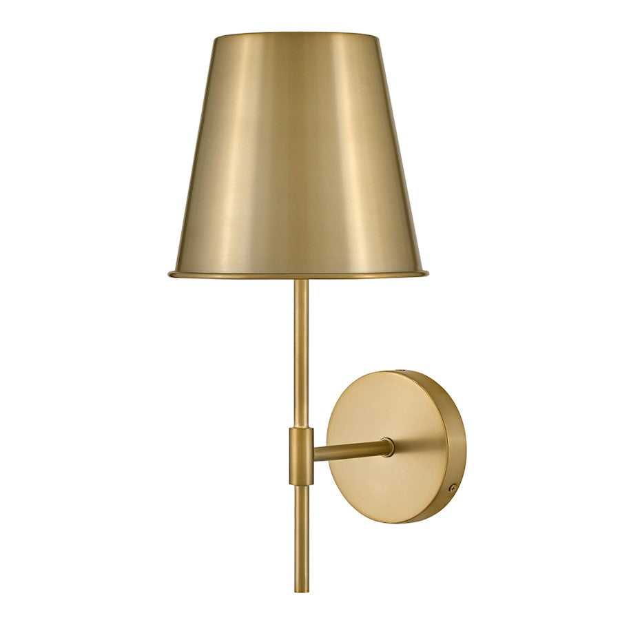 Lark Blake 1 Light 17" Sconce, Lacquered Brass - 83520LCB