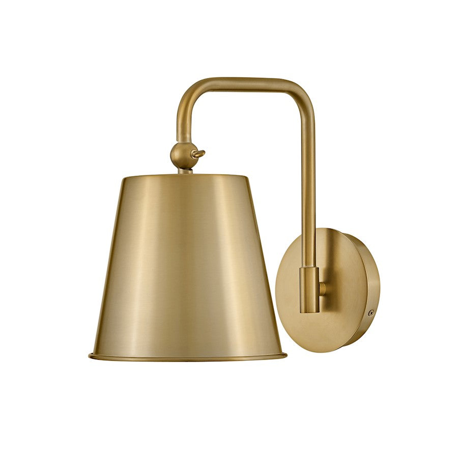 Lark Blake 1 Light 12" Sconce, Lacquered Brass - 83522LCB