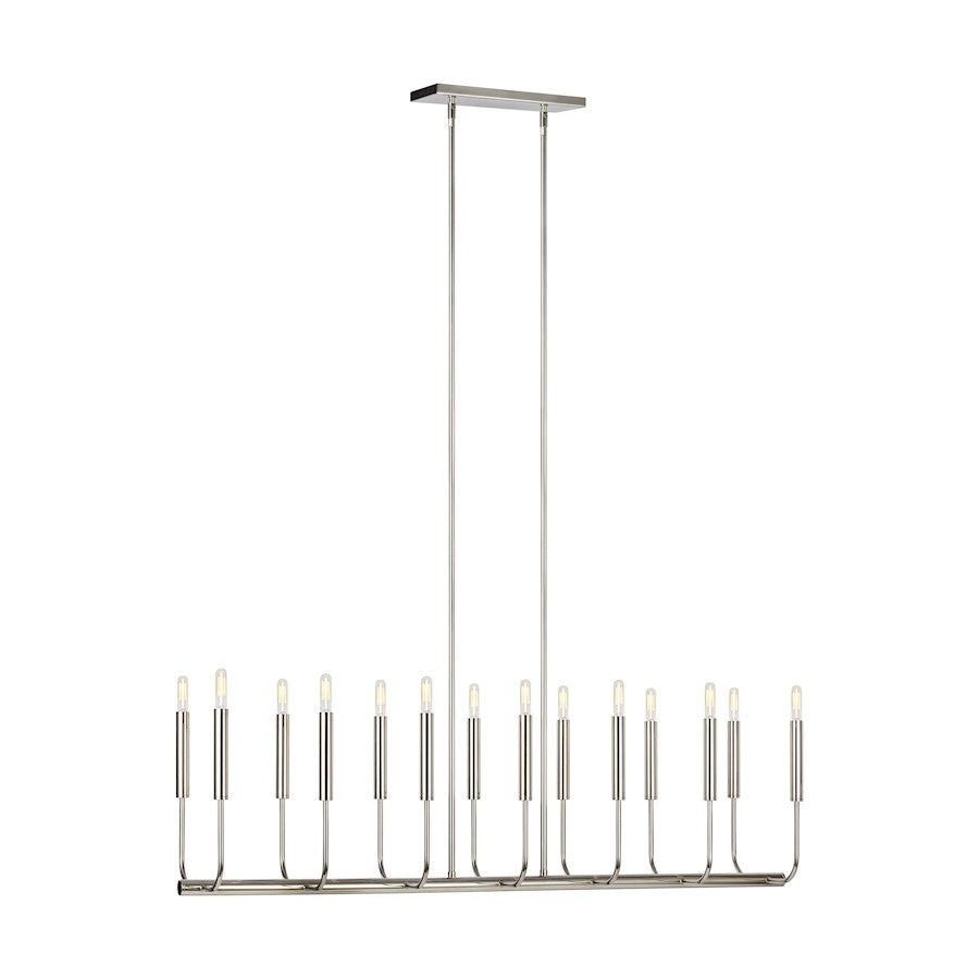 14 Light Linear Chandelier