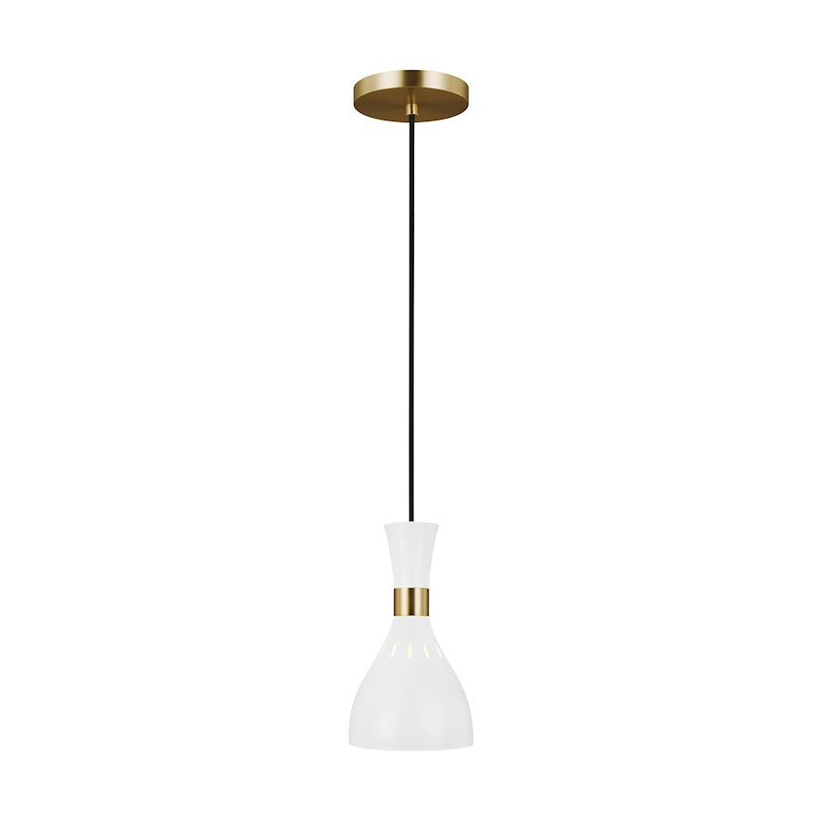 1 Light Mini Pendant, BK