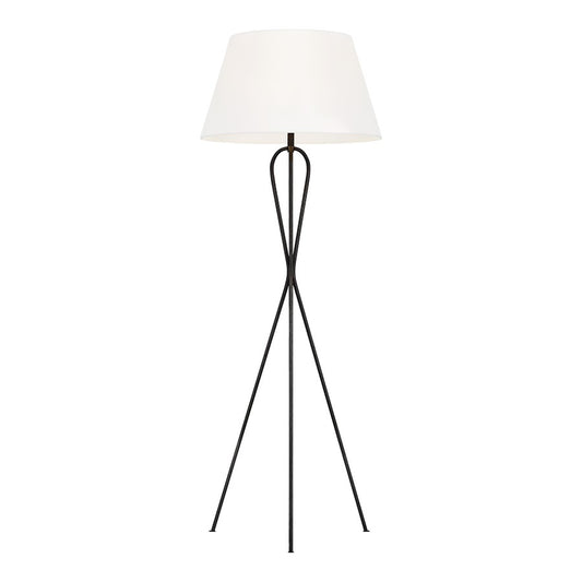 ED by Ellen Degeneres Francis 1 Light Floor Lamp, Aged Iron