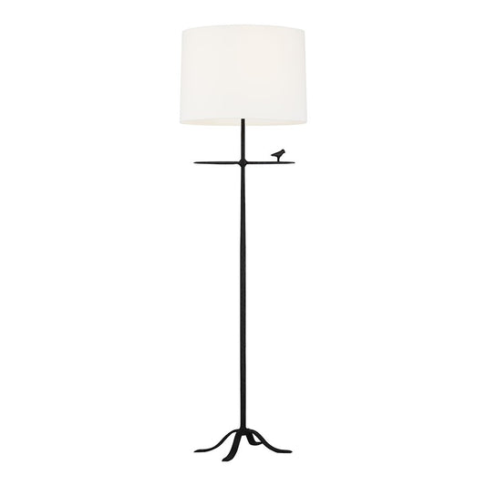 ED by Ellen Degeneres Caroline 1 Light Floor Lamp, Aged Iron